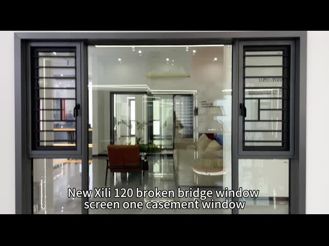 120 Series casement windows