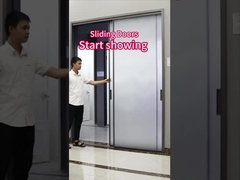 Aluminum alloy extremely narrow sliding door