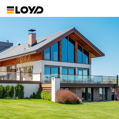 Low E Glass Sunshade Casement Window