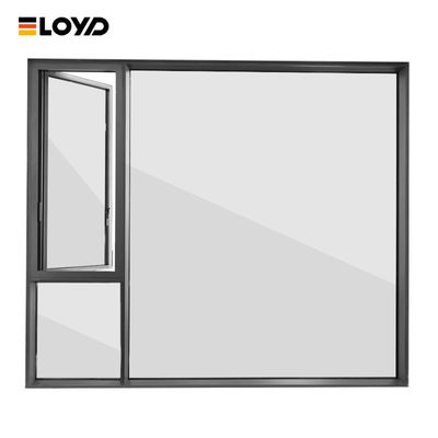 Low E Glass Sunshade Casement Window